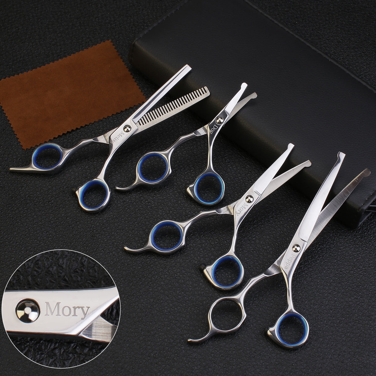 Pet Trimmers Scissors Set S2 For Dog Grooming Training